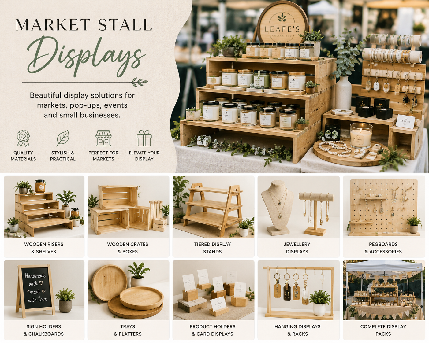 Market Stall Displays