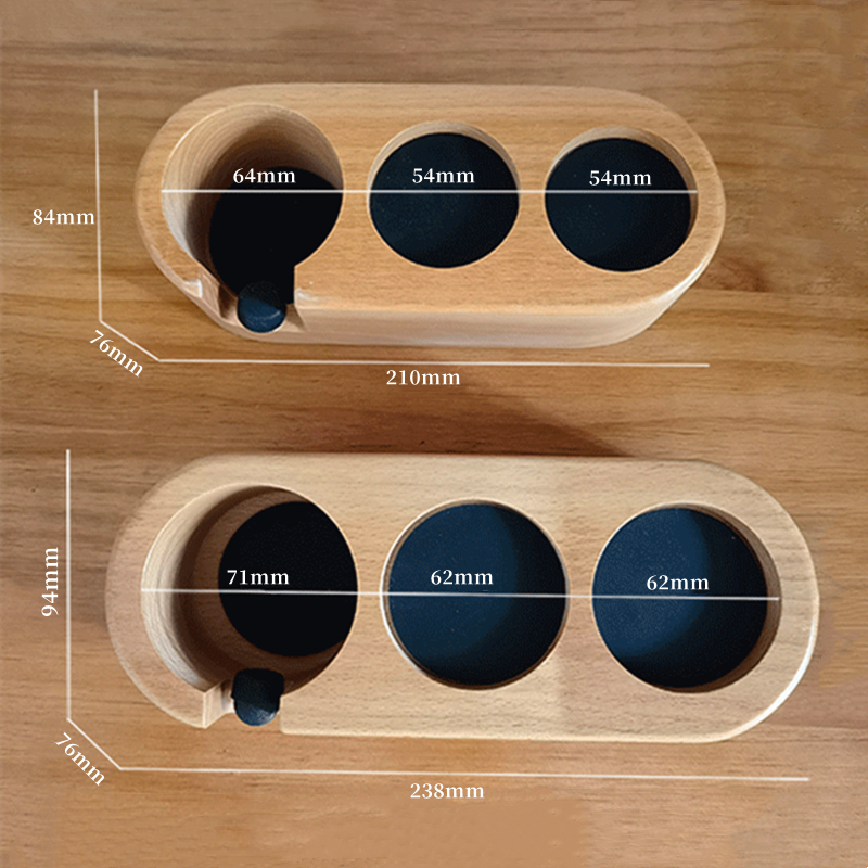 Espresso Press Holder Wooden Press Holder Bar Press Pad Coffee Machine Matching Appliance Handle Press Holder