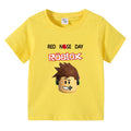 Children's summer short sleeved T-shirt