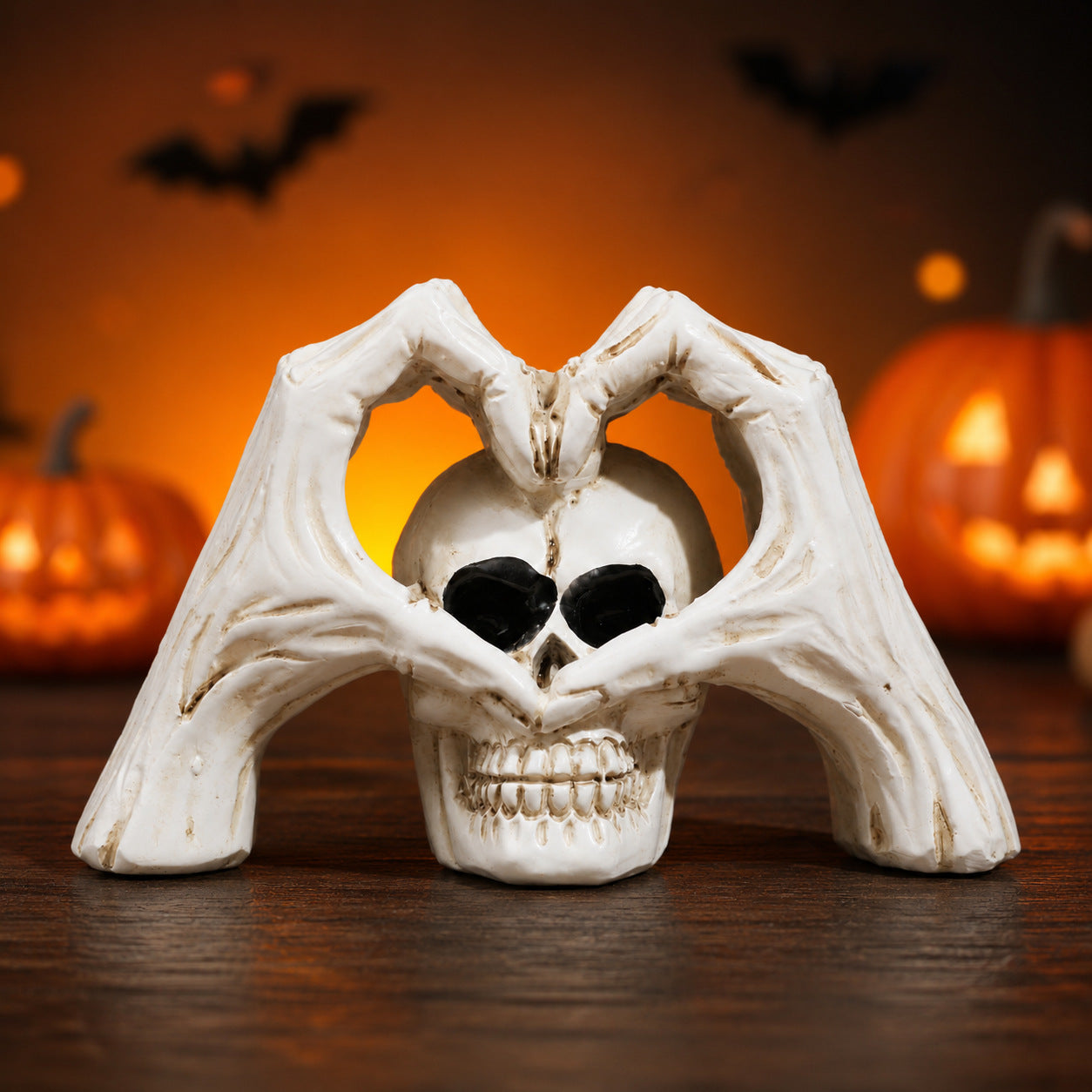 Halloween Skull Decorative Ornament Creative Minimalist Decoration for Party Love Theme