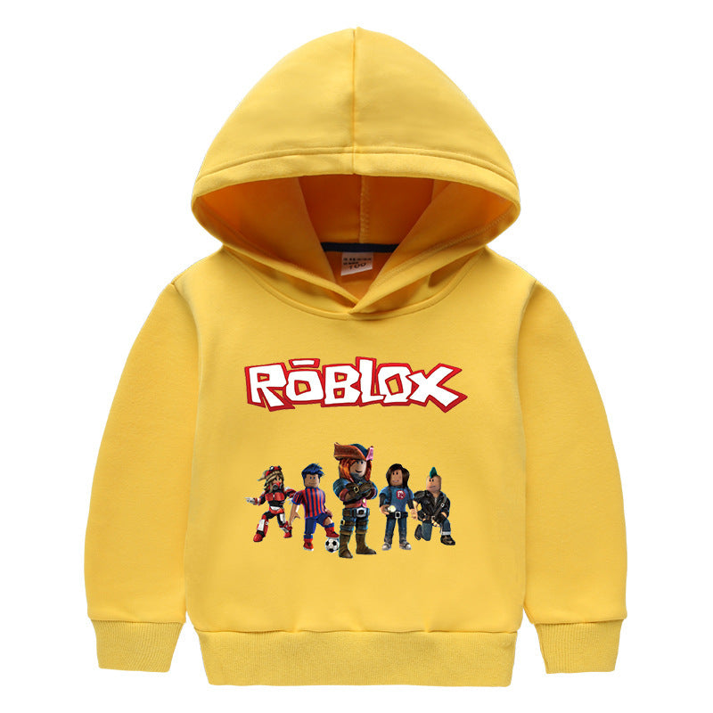 Children's hooded sweatshirt for autumn and winter