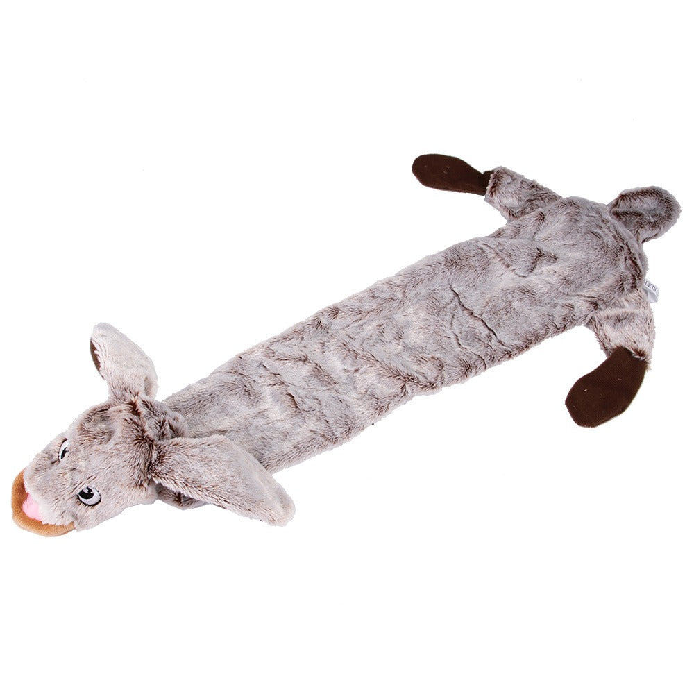 Pet dog plush, bite resistant, grinding teeth, making noise, dog toys, cleaning teeth, smell-absorbing animal shapes, pet toys