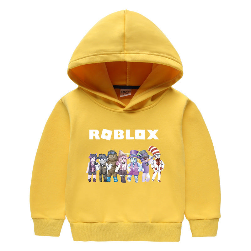 Children's hooded sweatshirt for autumn and winter