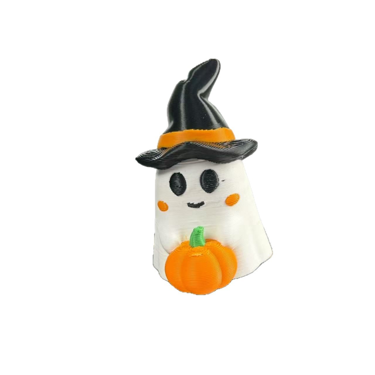3D Printed Halloween Decoration Creative Pumpkin Ghost Cute Gift HighCute Ornament Decor