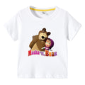 Children's summer short sleeved T-shirt