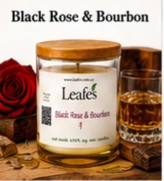 Black Rose & Bourbon candles