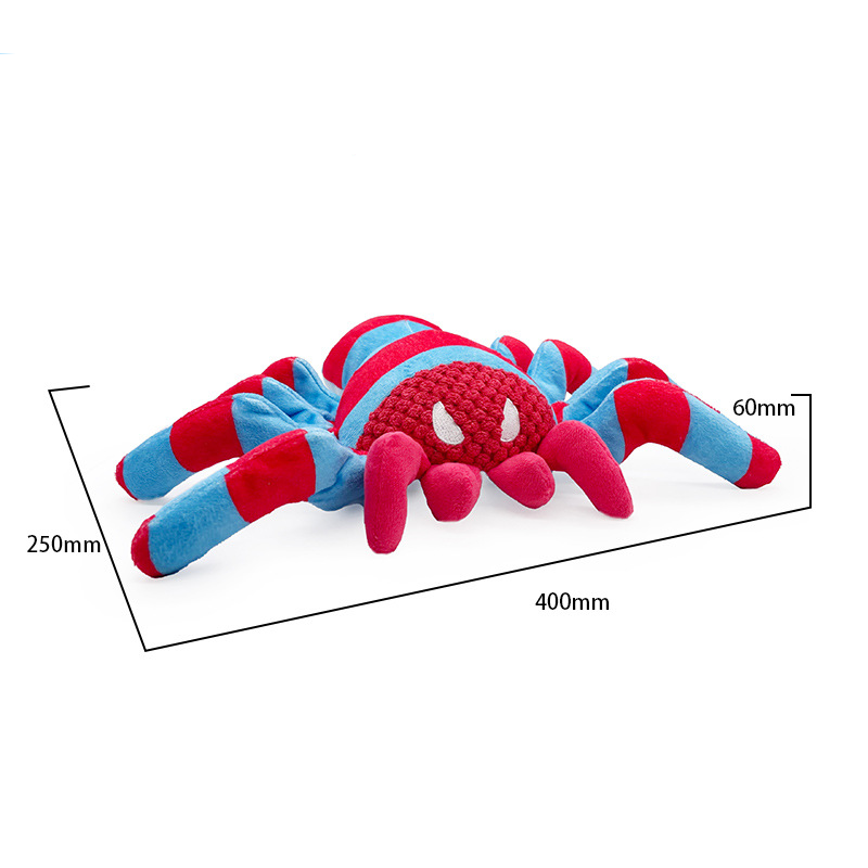 Pet plush dog toys that produce sound are bite resistant and clean teeth