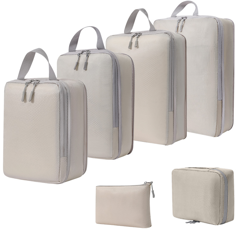 Compressed travel storage bag set, digital toiletries and cosmetics storage bag, shoes, luggage, clothing, travel storage bag