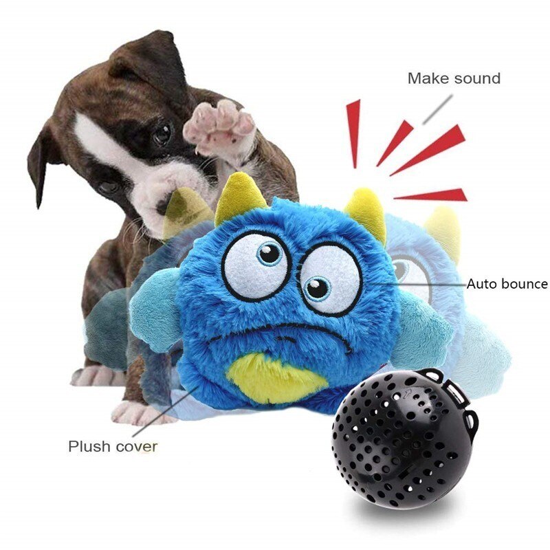 Ball Toys Puppy Automatic Electronic Shake Crazy Dog Toy Plush Giggle Dog Toys Exercise Entertainment Interactive Bird 23JunO8