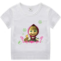 Children's summer short sleeved T-shirt