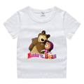 Children's summer short sleeved T-shirt