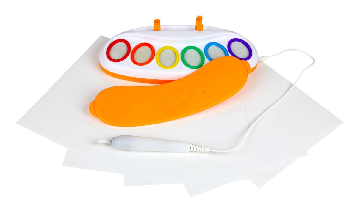 Crayola Ms Rachel Color Wonder Magic Light Brush, Mess Free Coloring Toy 3+