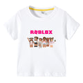 Children's summer short sleeved T-shirt