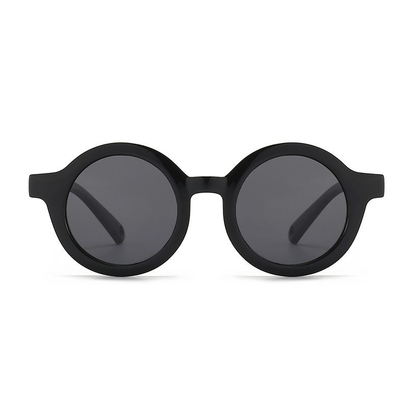 Silicone sunglasses for children aged 0-3, cute baby polarized outdoor sunglasses with UV protection