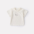 Print Star Short Sleeve Baby Girl Summer Casual Stylish Denim Skirt