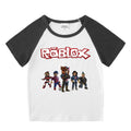Children's summer short sleeved T-shirt