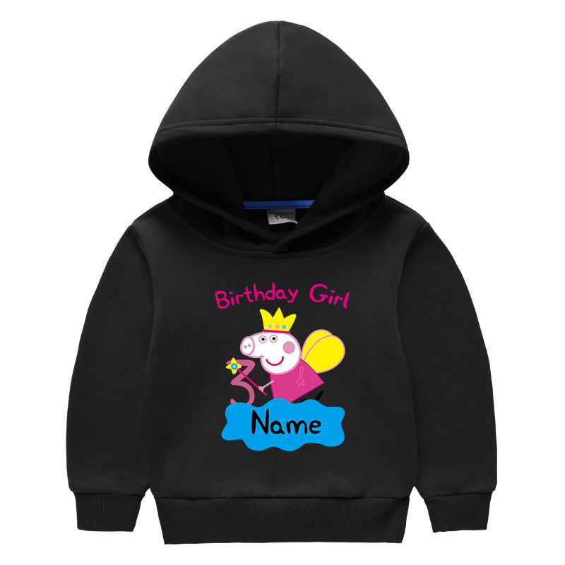 Children's hooded sweatshirt winter clothing