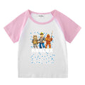 Children's summer short sleeved T-shirt