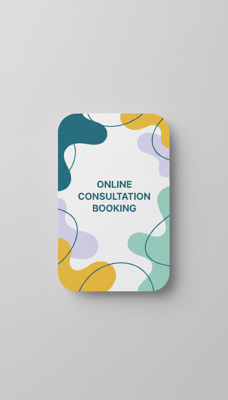 Online Consultation Booking Card