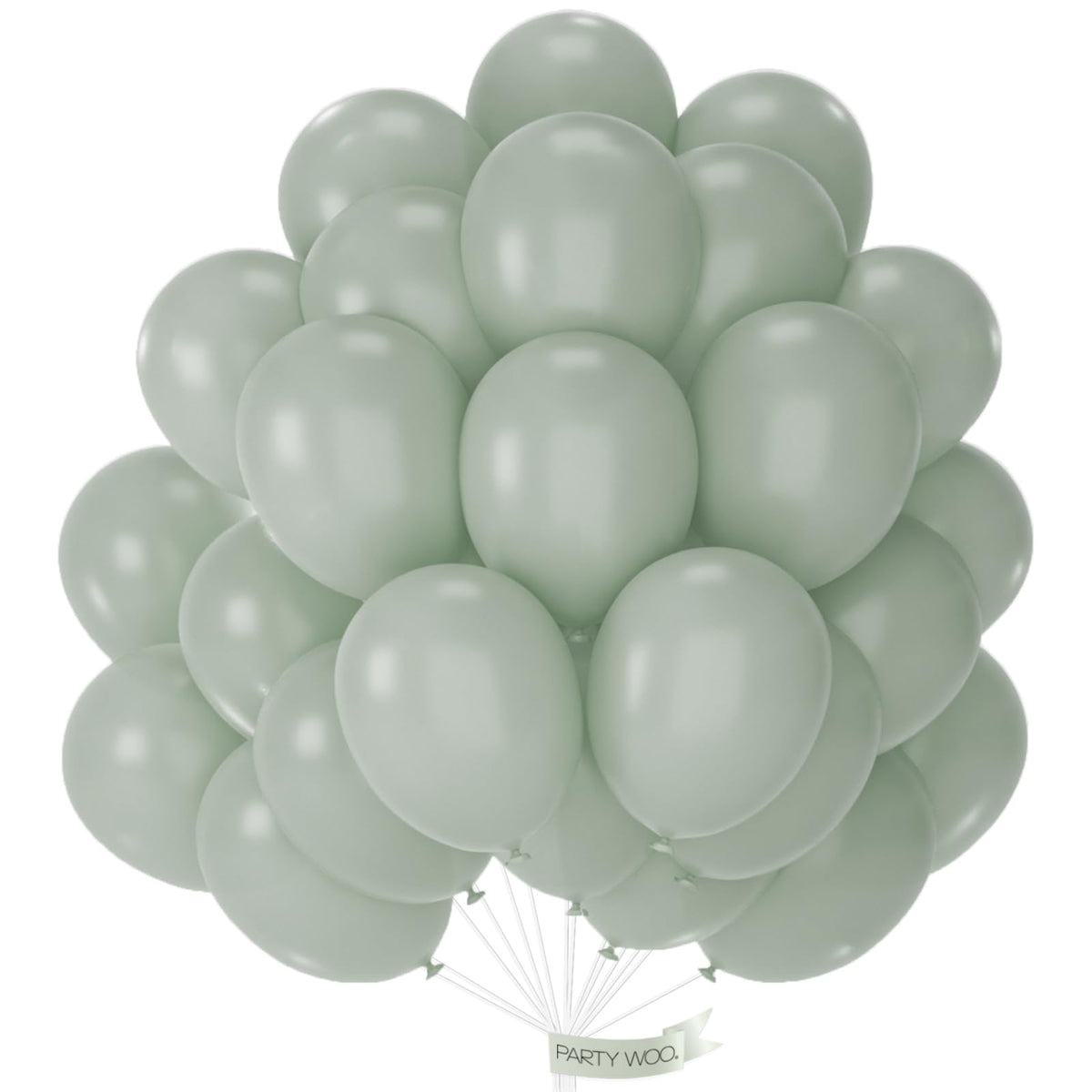 PartyWoo Red Balloons 50pcs Red Helium Latex Balloons 12 Inch