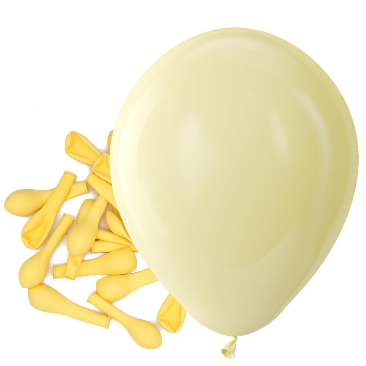 Bezente Assorted Latex Rainbow Balloons 100 Pack 12 inch
