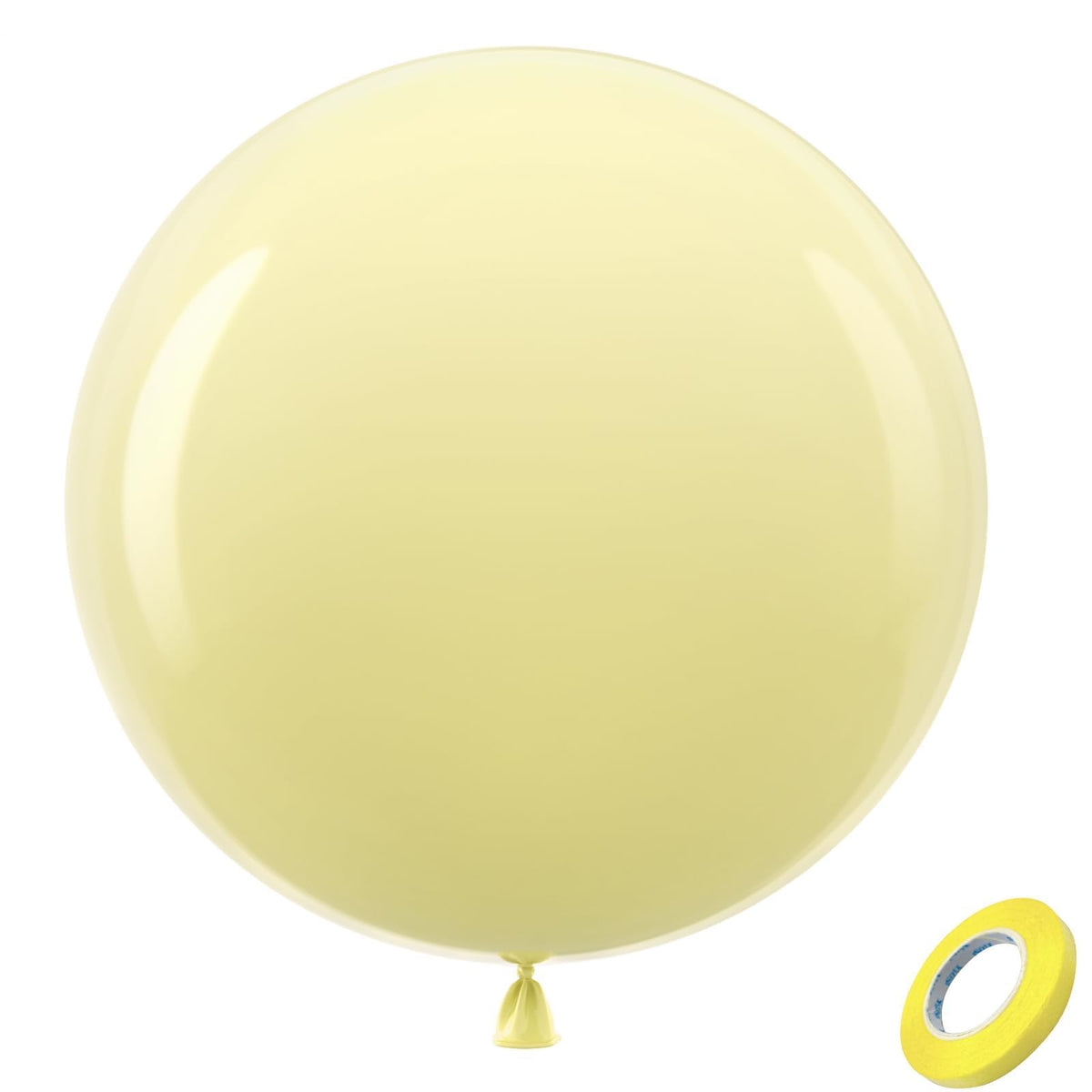 Bezente Assorted Latex Rainbow Balloons 100 Pack 12 inch