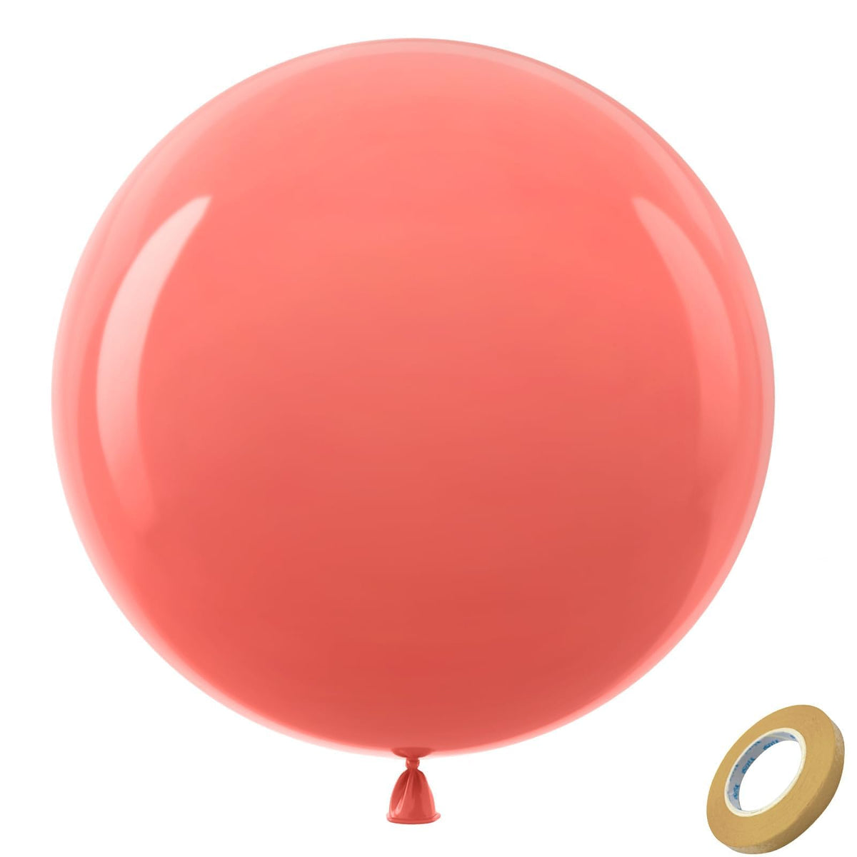 Bezente Assorted Latex Rainbow Balloons 100 Pack 12 inch
