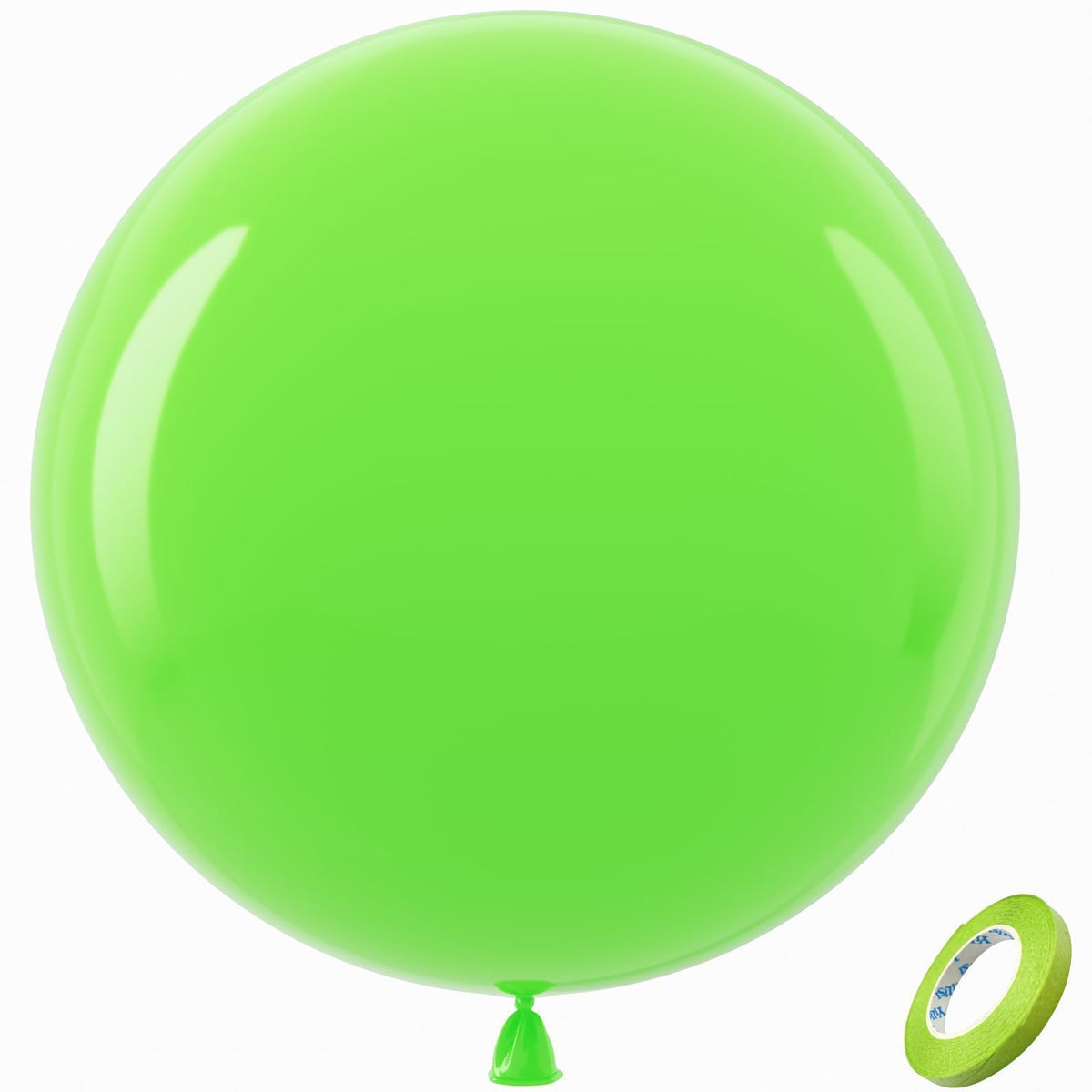 Bezente Assorted Latex Rainbow Balloons 100 Pack 12 inch