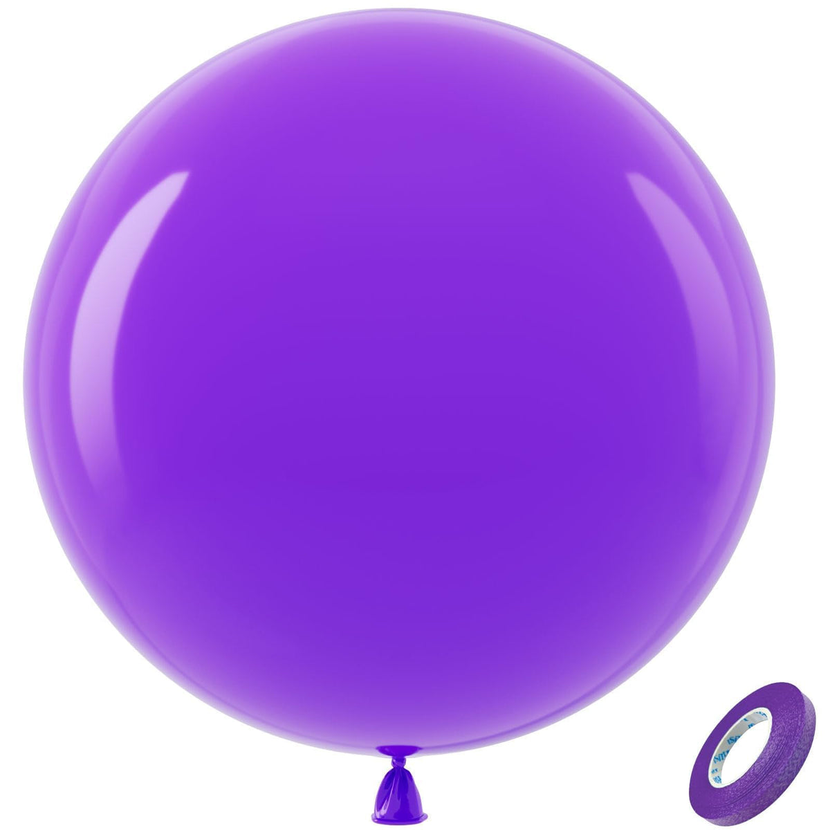 Bezente Assorted Latex Rainbow Balloons 100 Pack 12 inch