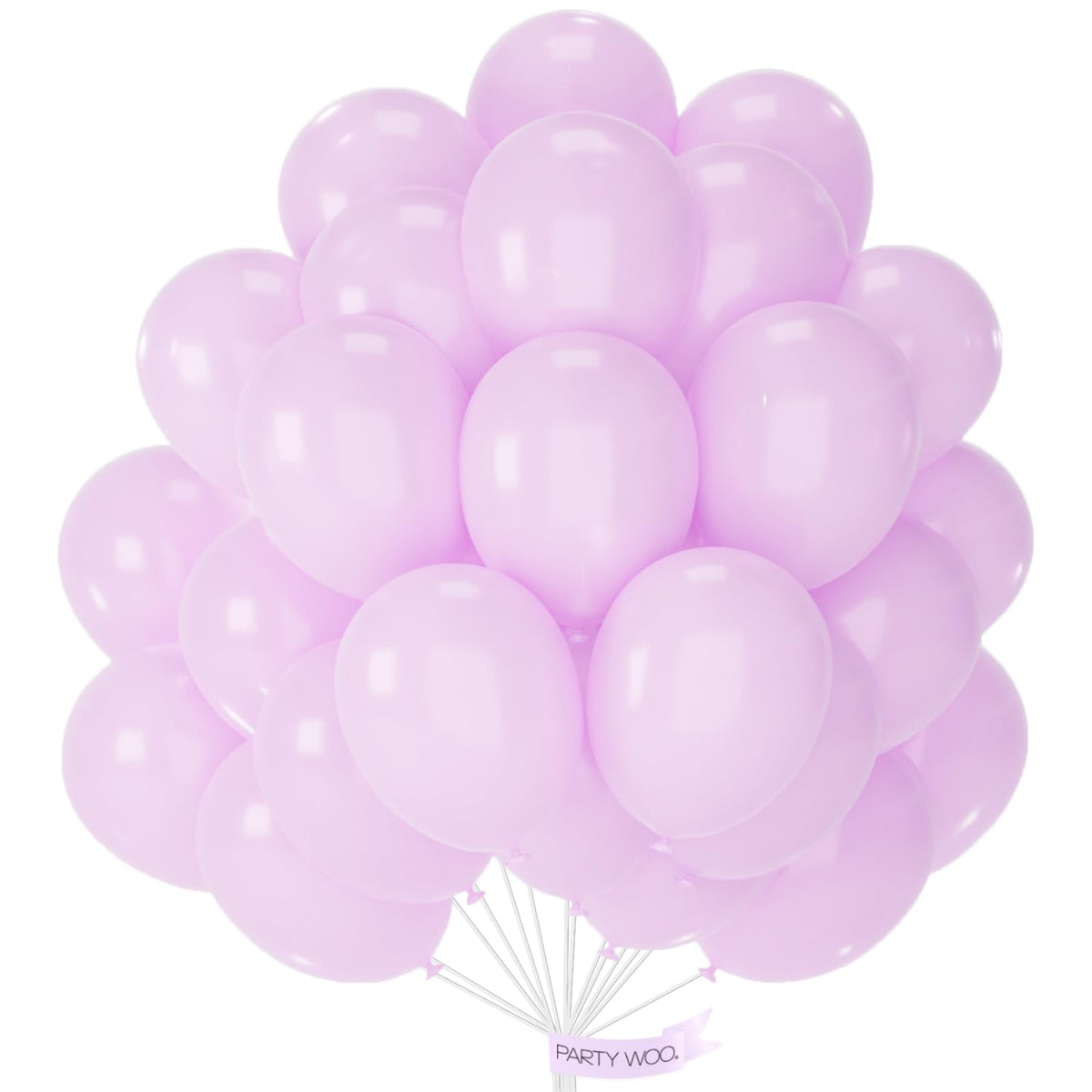 PartyWoo Red Balloons 50pcs Red Helium Latex Balloons 12 Inch