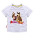 Children's summer clothing short sleeved Martha and Bear