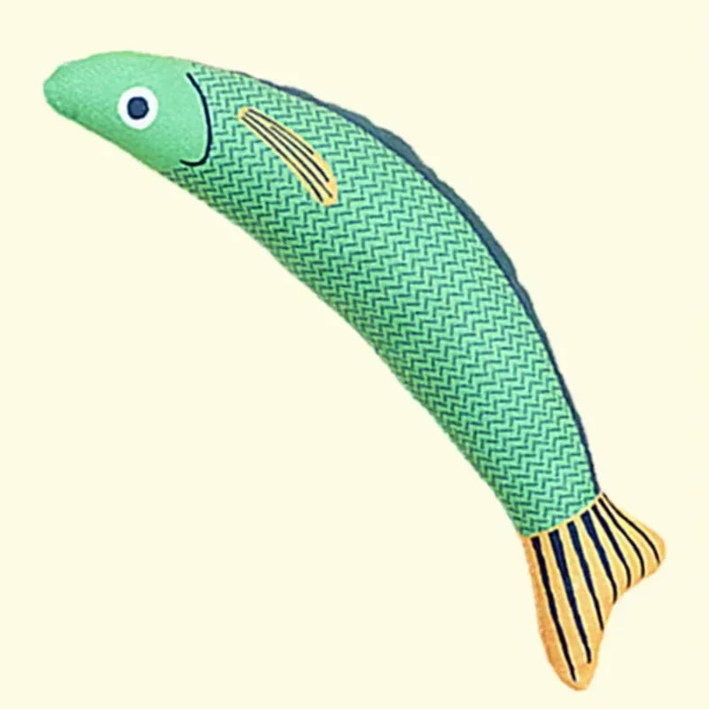 Cat toys catnip fish teeth grinding bite resistant