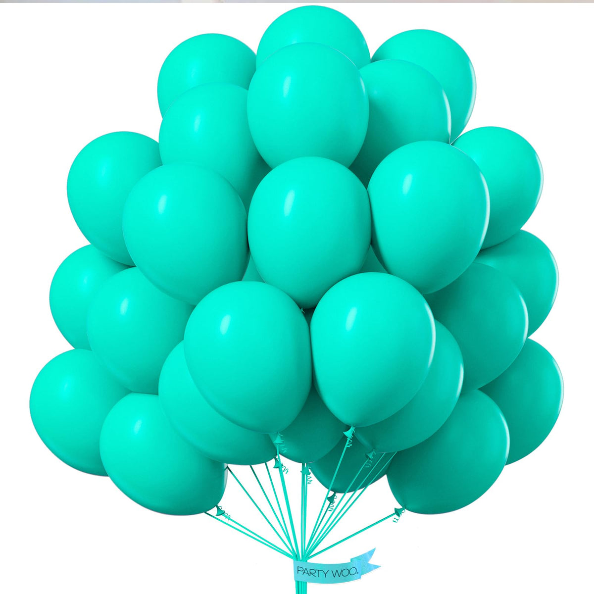 PartyWoo Red Balloons 50pcs Red Helium Latex Balloons 12 Inch