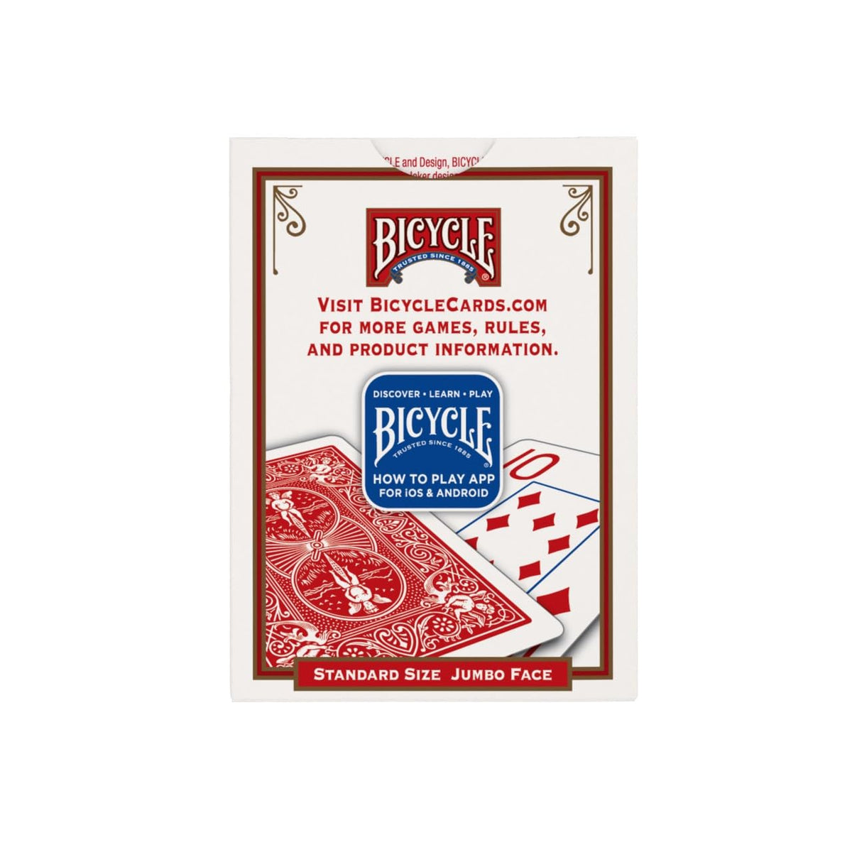 Bicycle Rider Back Playing Cards 12 Pack Poker Size Red Blue Bulk Set