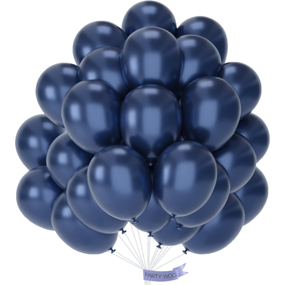PartyWoo Red Balloons 50pcs Red Helium Latex Balloons 12 Inch