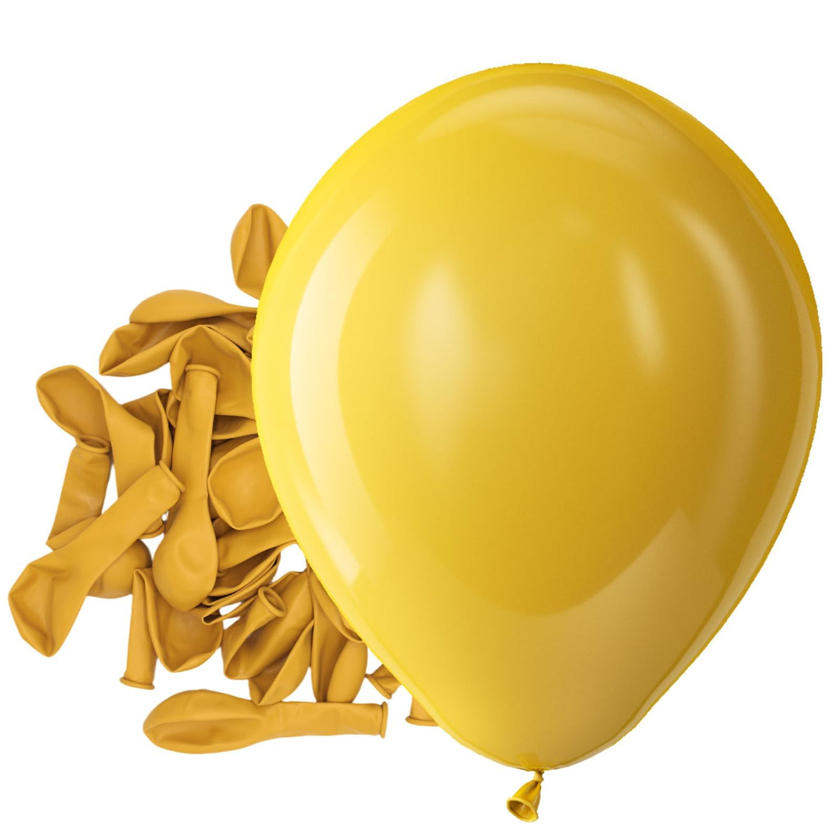Bezente Assorted Latex Rainbow Balloons 100 Pack 12 inch