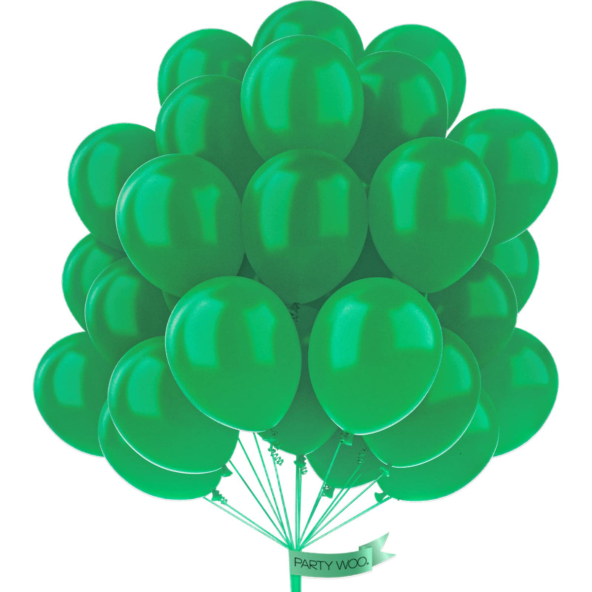 PartyWoo Red Balloons 50pcs Red Helium Latex Balloons 12 Inch