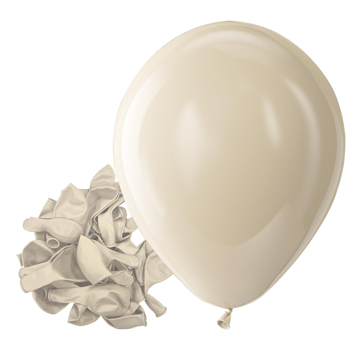 Bezente Assorted Latex Rainbow Balloons 100 Pack 12 inch
