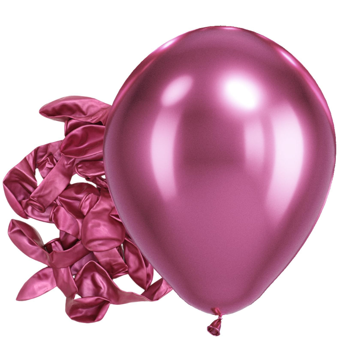 Bezente Assorted Latex Rainbow Balloons 100 Pack 12 inch