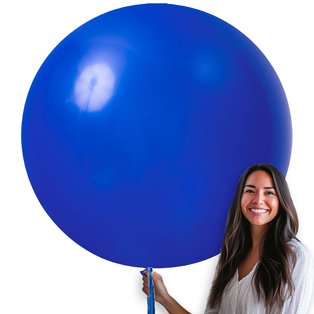 PartyWoo White Balloons 155pcs Matte White Latex Balloons Different Sizes