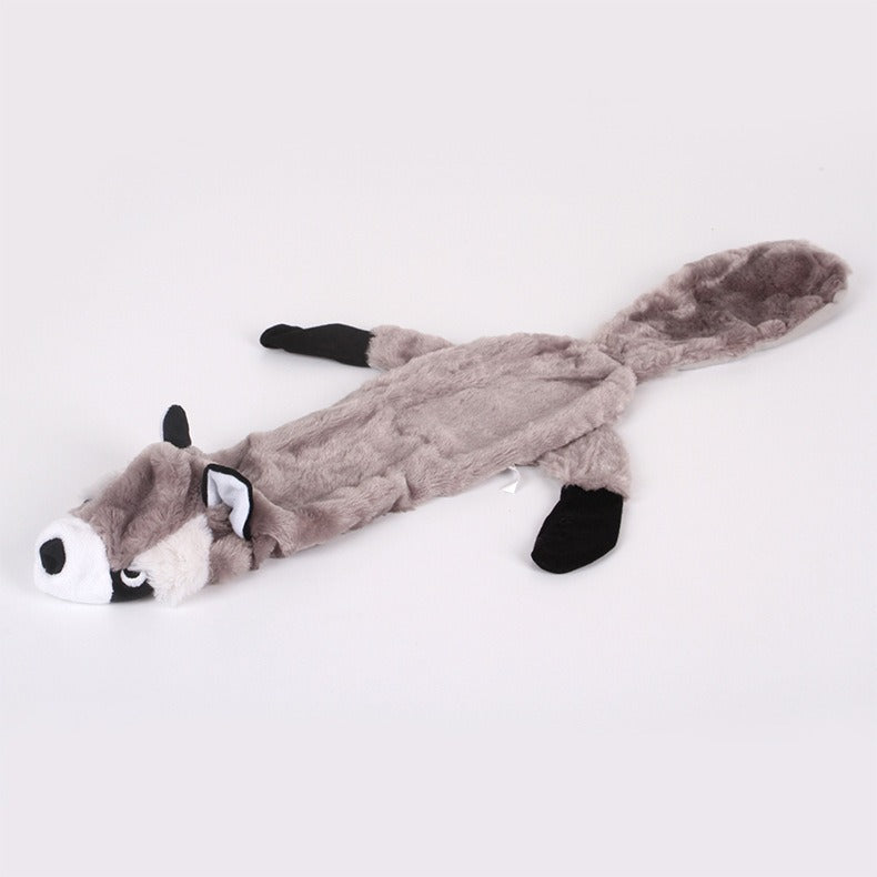 Pet dog plush, bite resistant, grinding teeth, making noise, dog toys, cleaning teeth, smell-absorbing animal shapes, pet toys