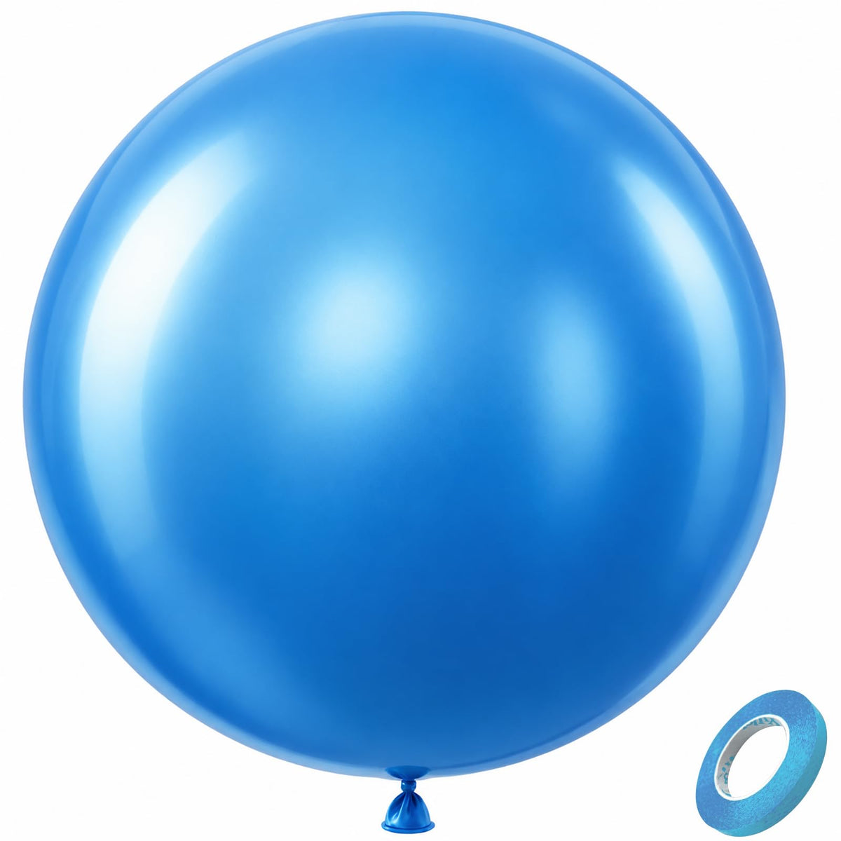 Bezente Assorted Latex Rainbow Balloons 100 Pack 12 inch