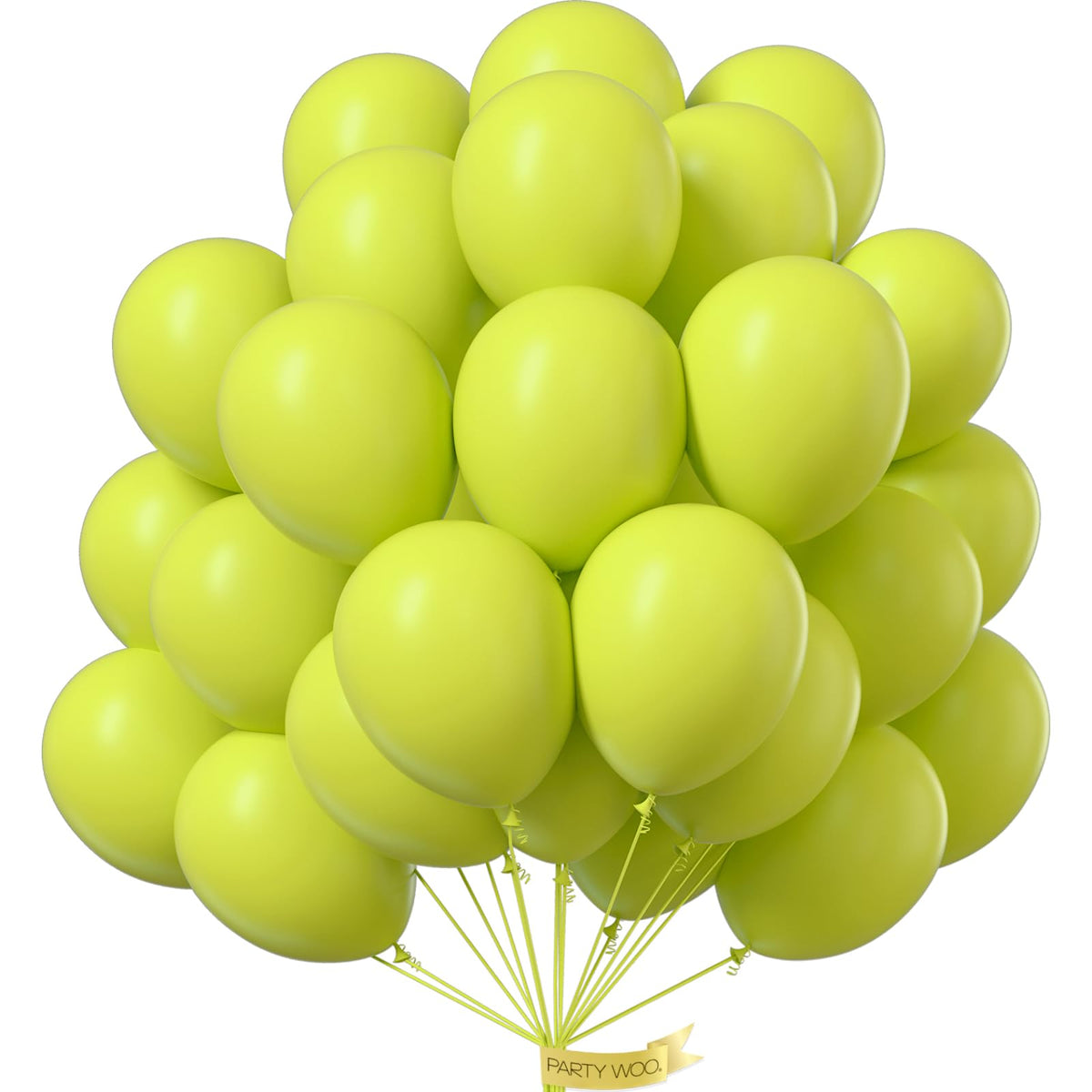 PartyWoo Red Balloons 50pcs Red Helium Latex Balloons 12 Inch