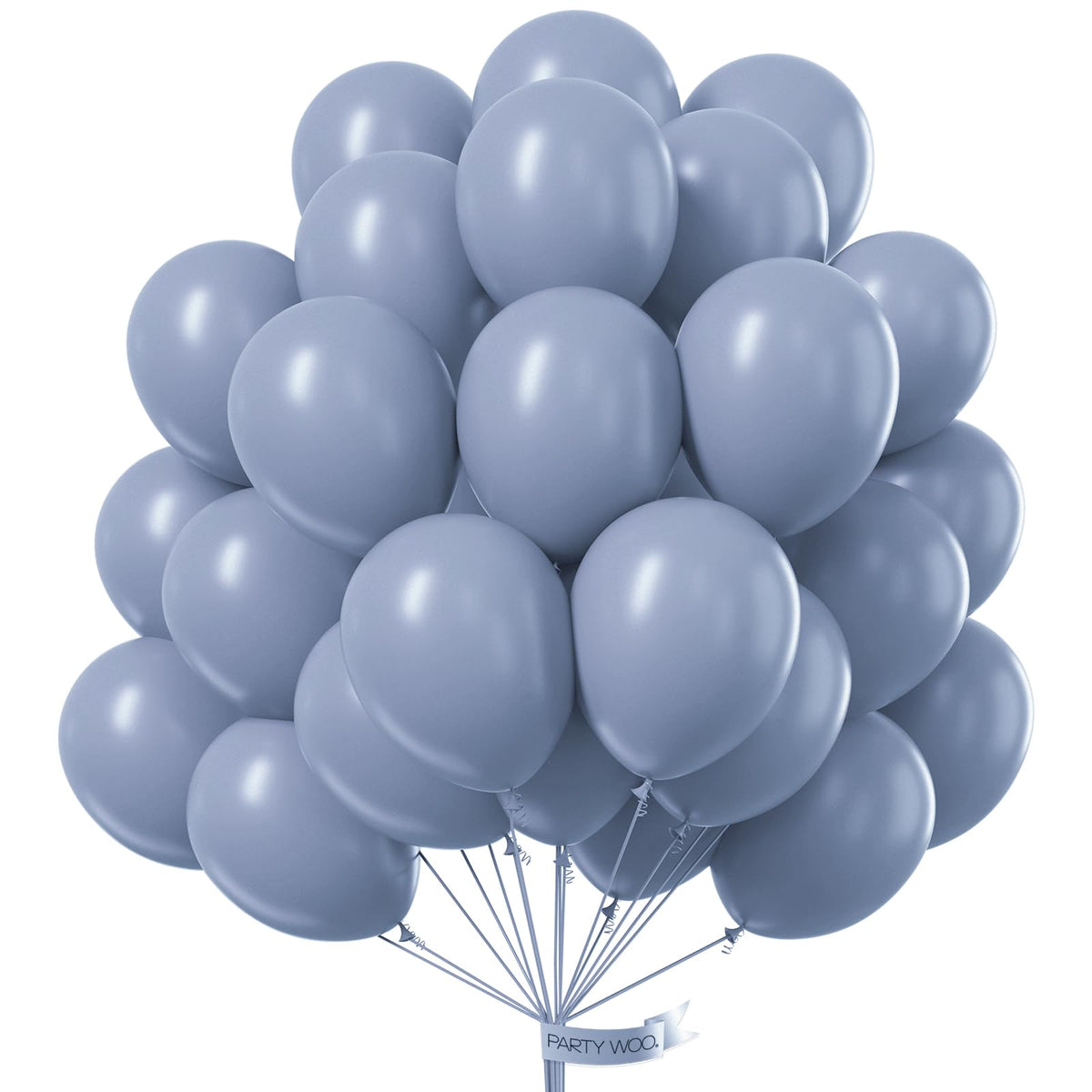 PartyWoo Red Balloons 50pcs Red Helium Latex Balloons 12 Inch