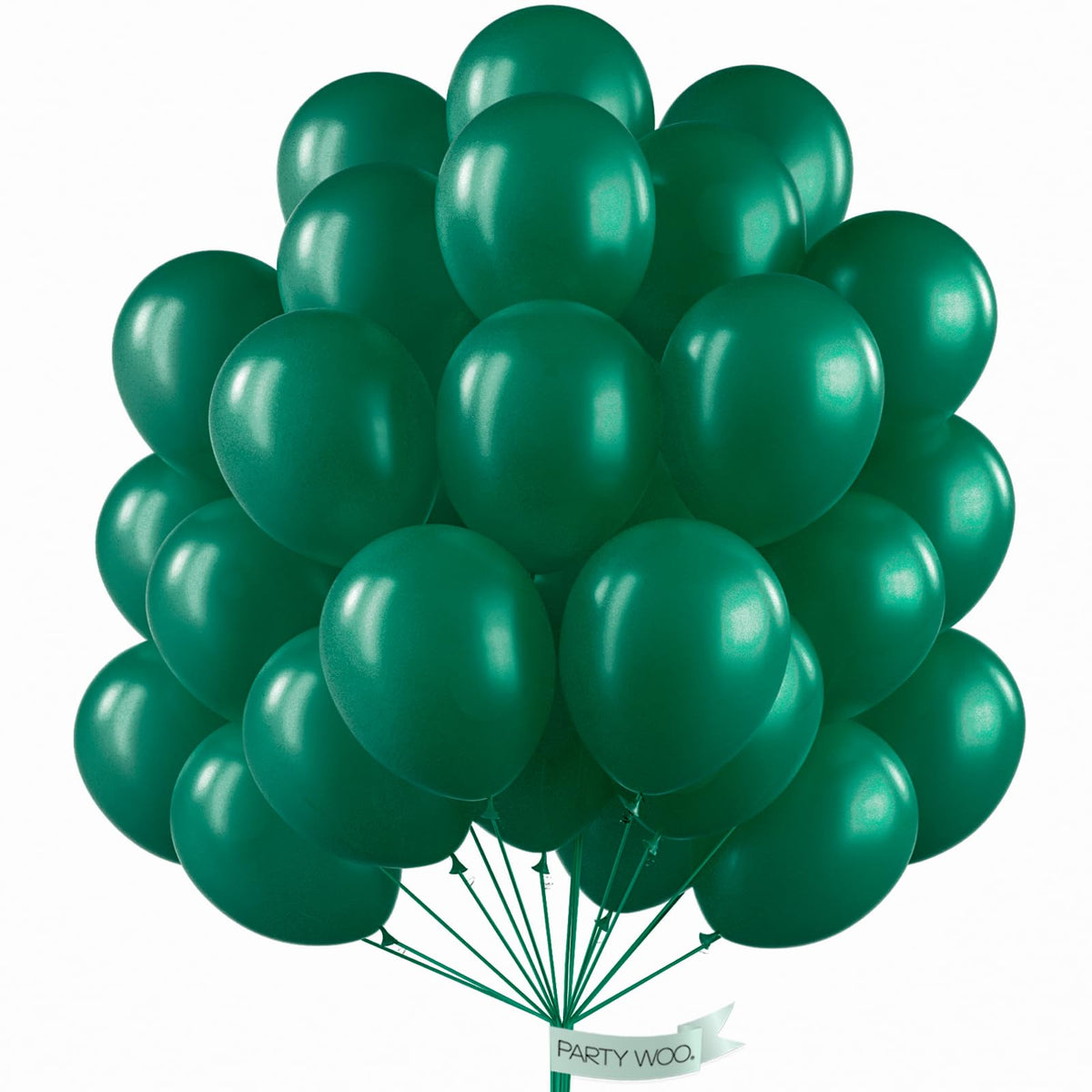 PartyWoo Red Balloons 50pcs Red Helium Latex Balloons 12 Inch