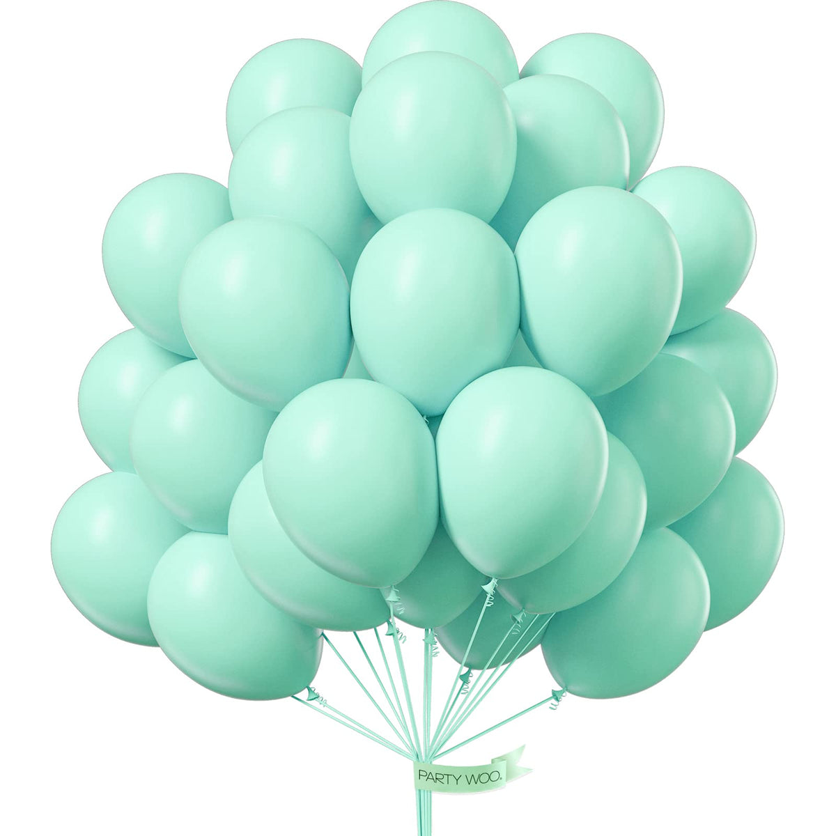 PartyWoo Red Balloons 50pcs Red Helium Latex Balloons 12 Inch