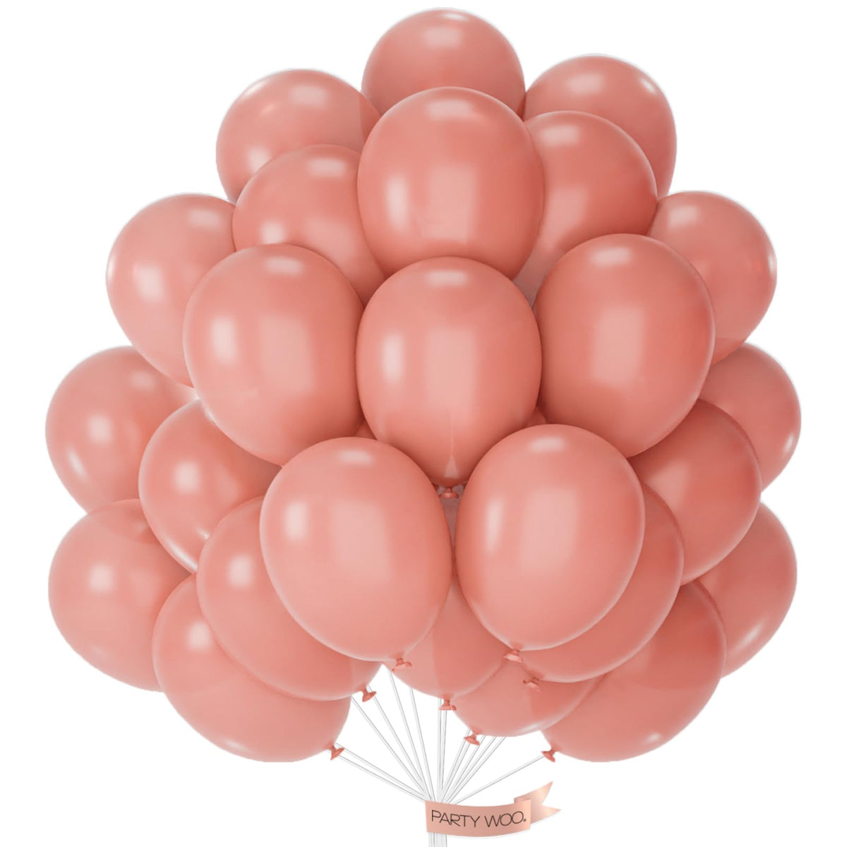 PartyWoo Red Balloons 50pcs Red Helium Latex Balloons 12 Inch