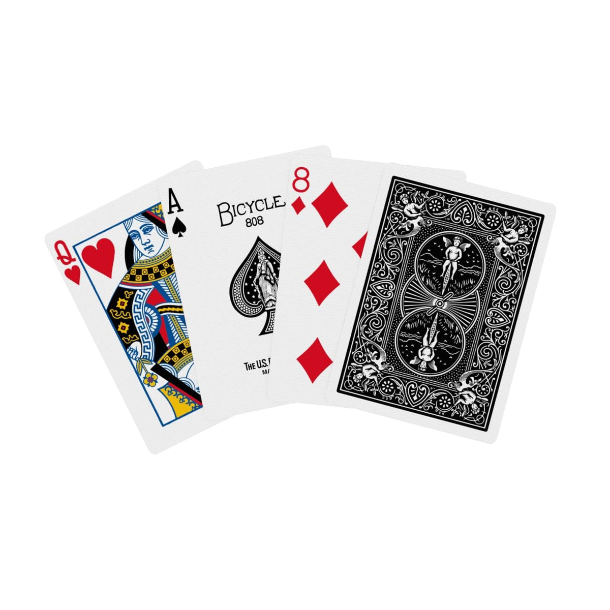 Bicycle Rider Back Playing Cards 12 Pack Poker Size Red Blue Bulk Set