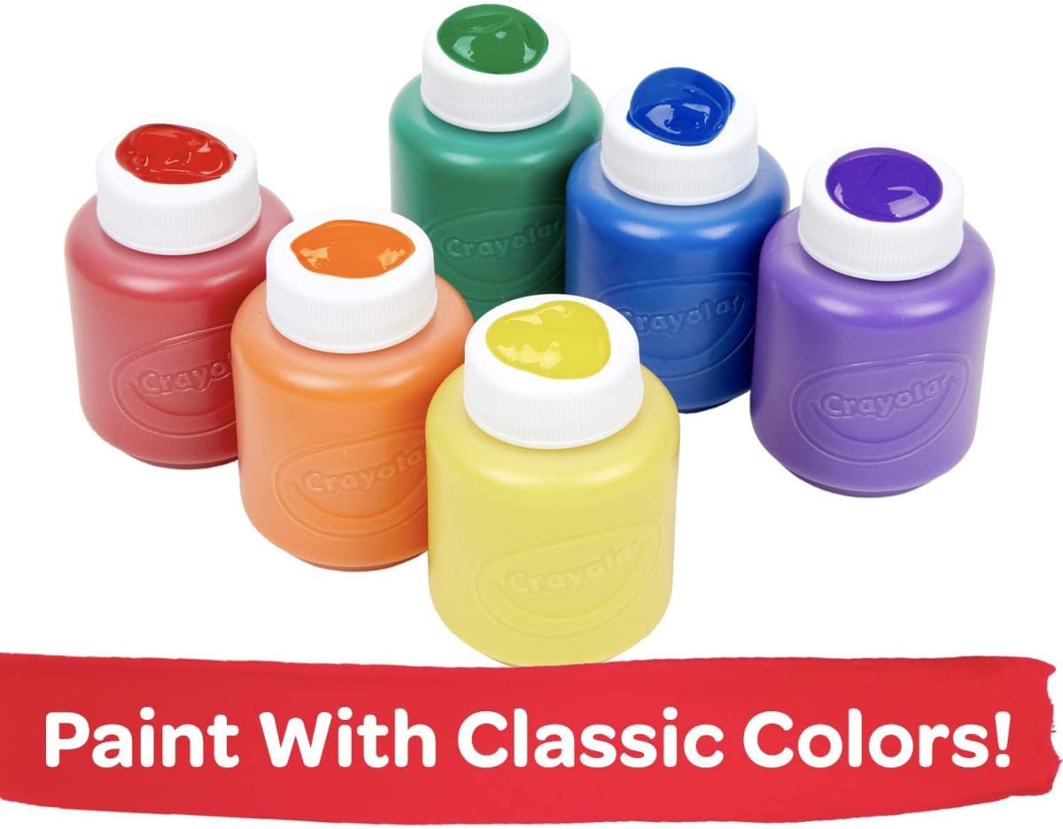 Crayola Paint Pendulum (30pcs), Washable Paint Kit, Kids Arts & Crafts, Art Toys for Girls & Boys, Gift for Kids, Ages 7+