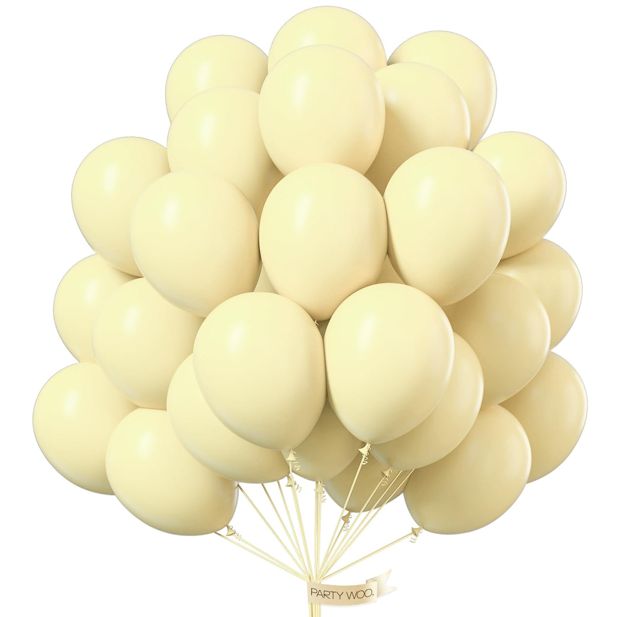 PartyWoo Red Balloons 50pcs Red Helium Latex Balloons 12 Inch